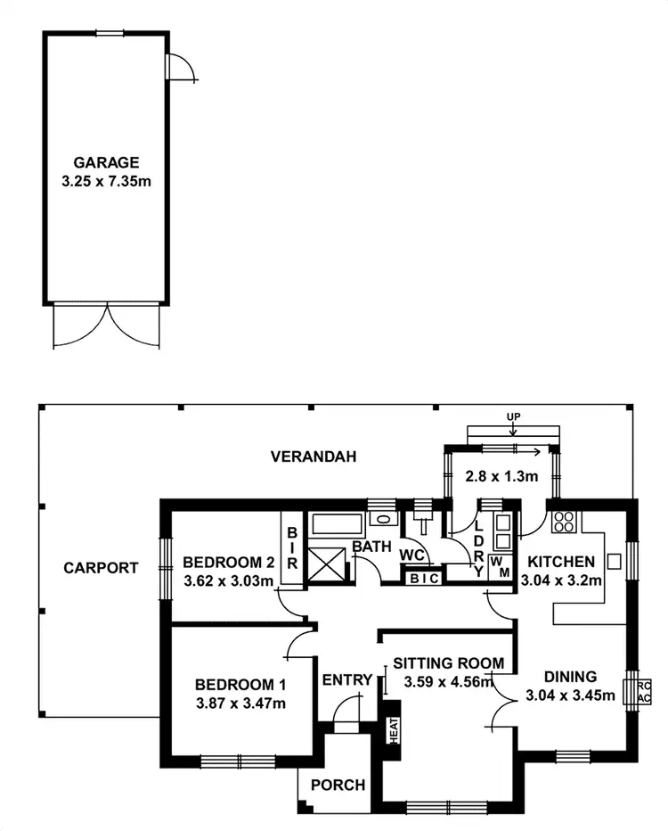 Floorplan of Homely house listing, 197 North East Road, Hampstead Gardens SA 5086