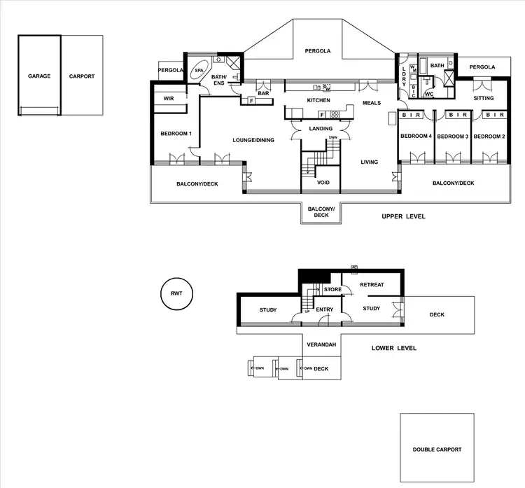Floorplan of Homely house listing, 4 Snow Street, Glen Osmond SA 5064