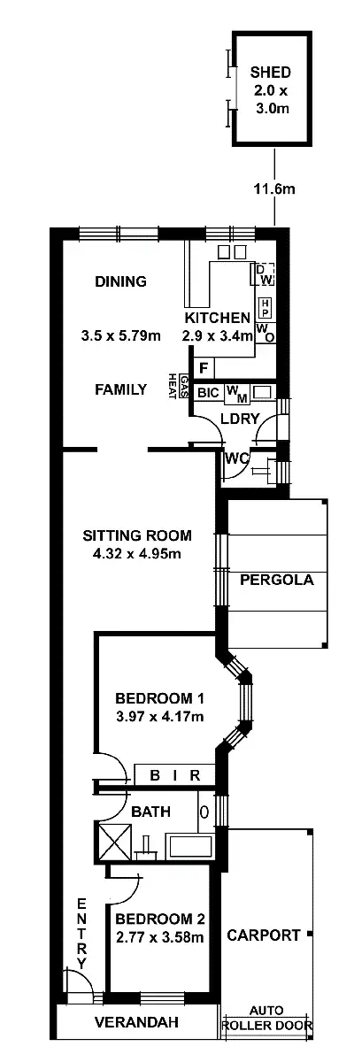Floorplan of Homely house listing, 55A Main Avenue, Frewville SA 5063