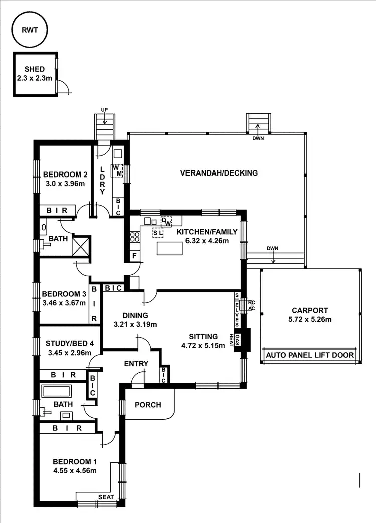 Floorplan of Homely house listing, 47 Devereux Road, Linden Park SA 5065
