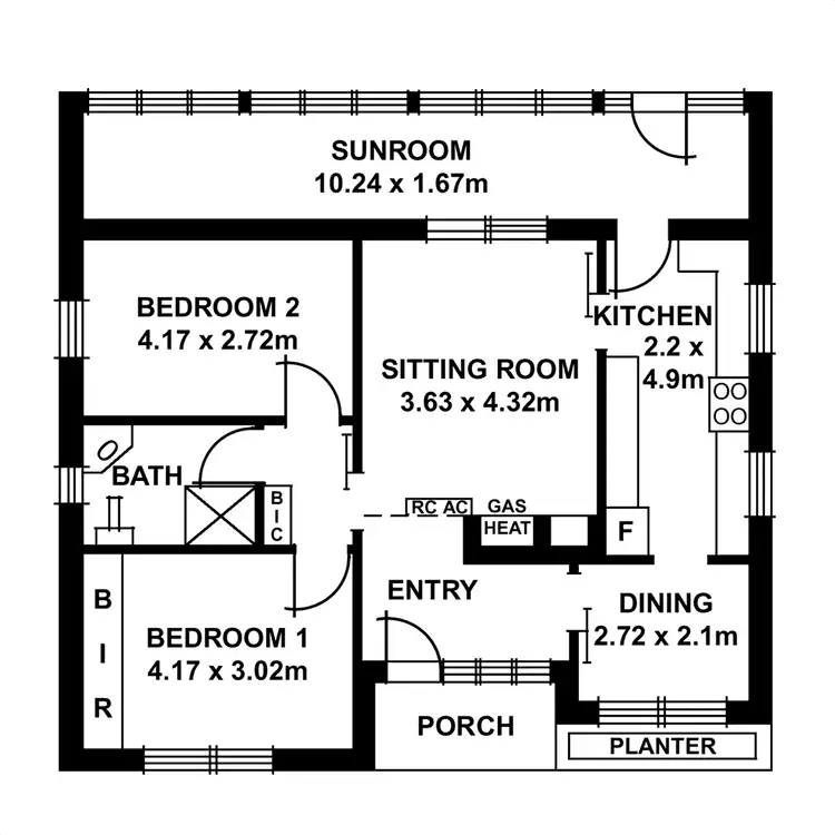 Floorplan of Homely house listing, 547 The Parade, Magill SA 5072