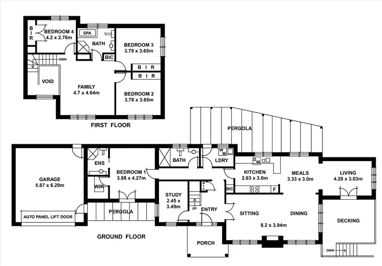 Floorplan of Homely house listing, 51 Sunnyside Road, Glen Osmond SA 5064
