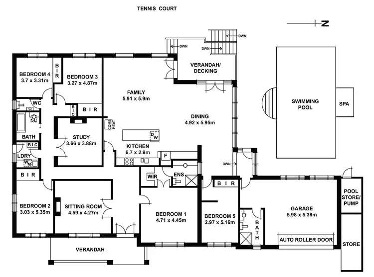 Floorplan of Homely house listing, 37 Hyland Terrace, Rosslyn Park SA 5072