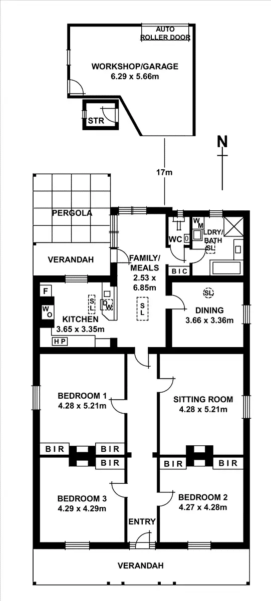Floorplan of Homely house listing, 51 Watson Avenue, Rose Park SA 5067
