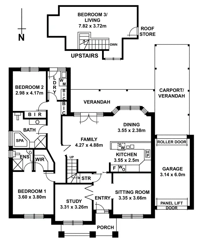 Floorplan of Homely house listing, 2A Lewis Avenue, Glen Osmond SA 5064
