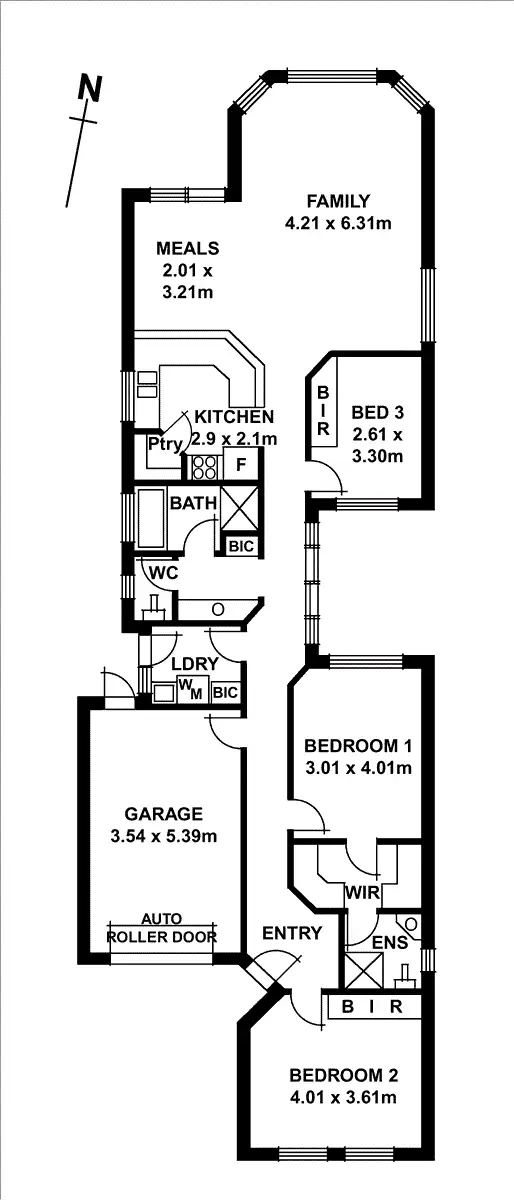 Floorplan of Homely house listing, 60A McLauchlan Road, Windsor Gardens SA 5087