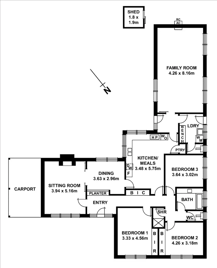 Floorplan of Homely house listing, 36 St Andrews Street, Walkerville SA 5081