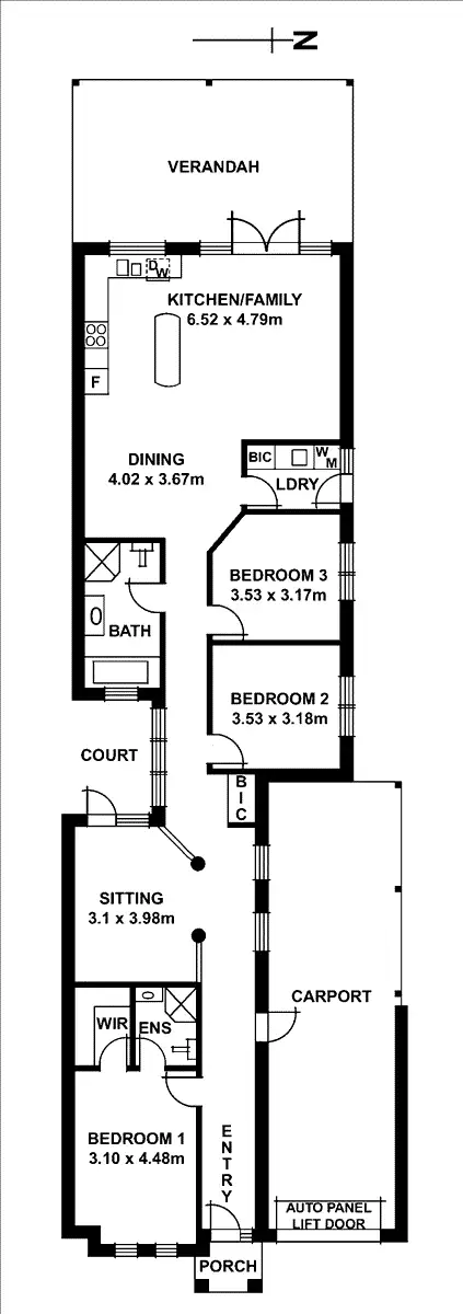 Floorplan of Homely house listing, 18A Jellicoe Street, Broadview SA 5083