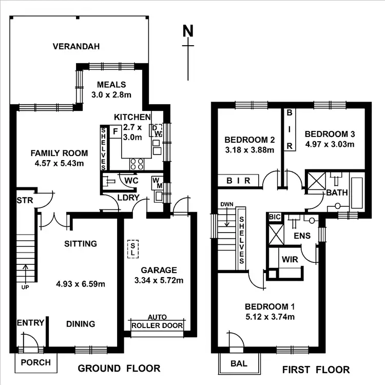Floorplan of Homely house listing, 7 Amberwoods Drive, Glenside SA 5065