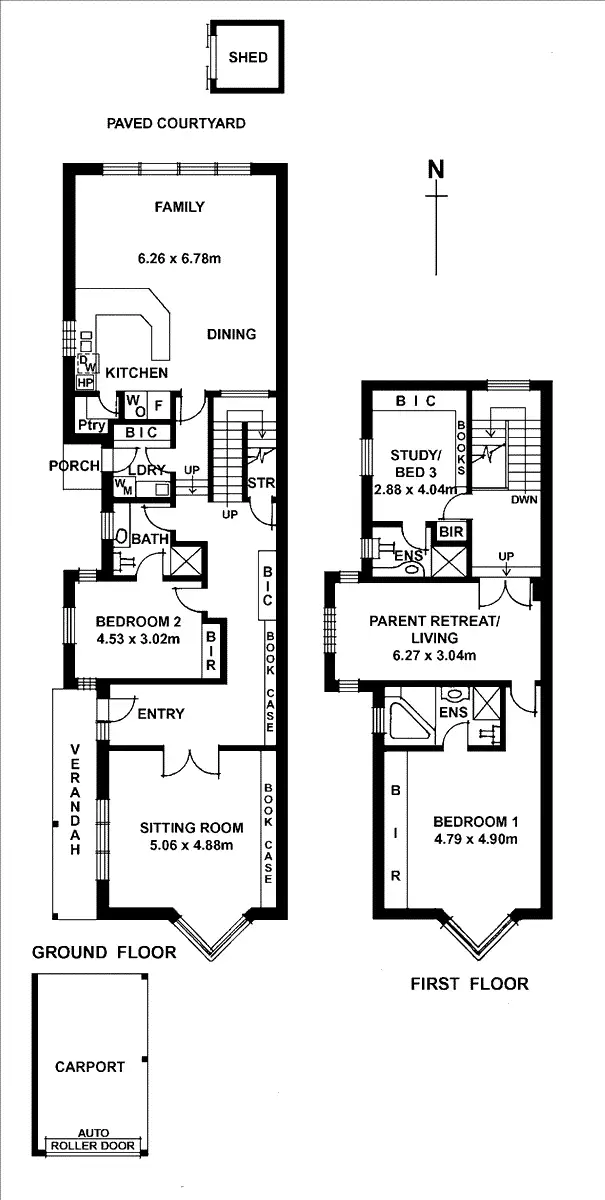 Floorplan of Homely townhouse listing, 91 Hill Street, Netherby SA 5062