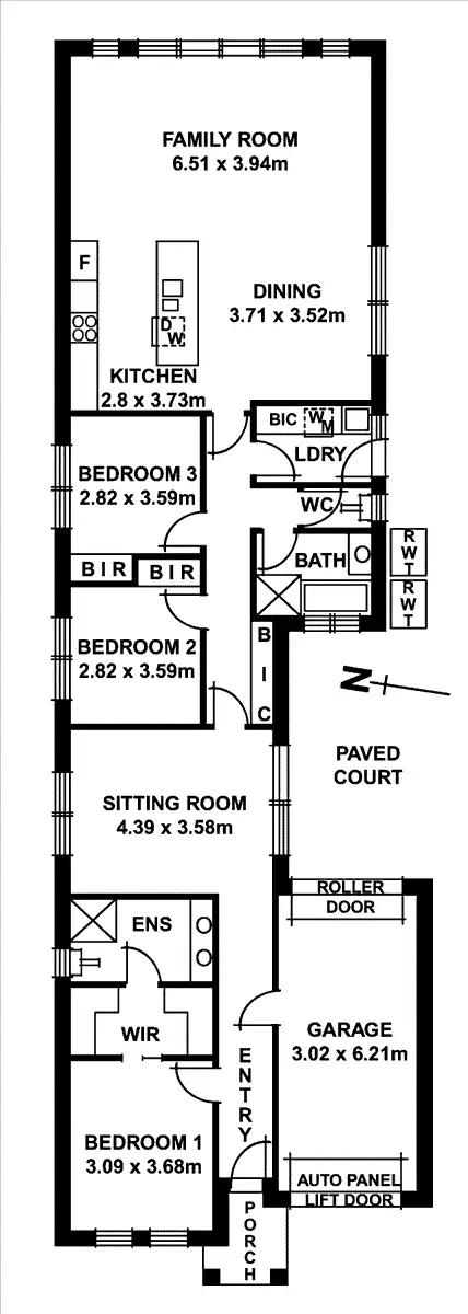 Floorplan of Homely house listing, 4A Clarence Avenue, Klemzig SA 5087