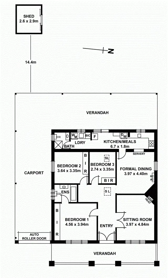 Floorplan of Homely house listing, 15 Grove Avenue, Forestville SA 5035