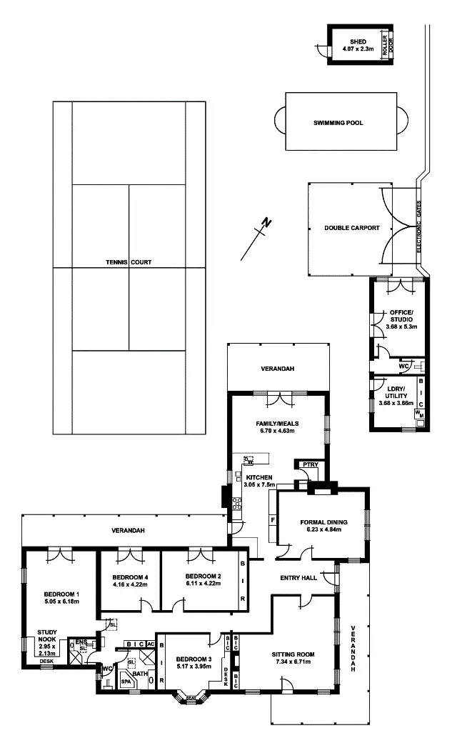 Floorplan of Homely house listing, 4 St Andrews Street, Walkerville SA 5081