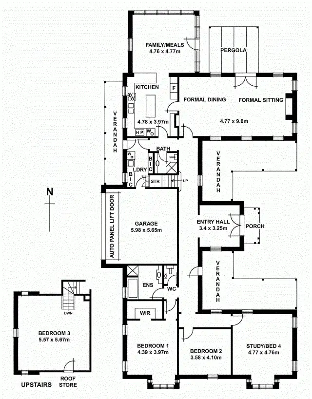 Floorplan of Homely house listing, 7 Coreega Avenue, Springfield SA 5062