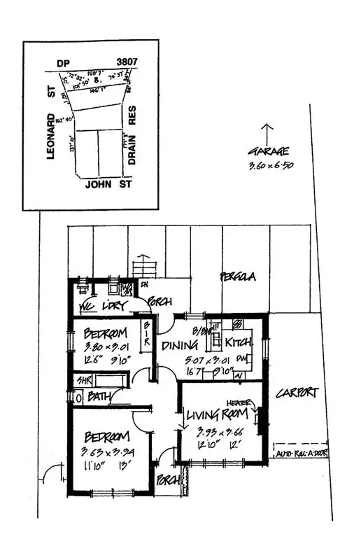 Floorplan of Homely house listing, 8 Leonard Street, Payneham SA 5070