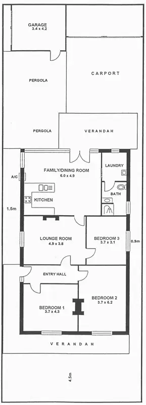 Floorplan of Homely house listing, 66 Maud Street, Unley SA 5061