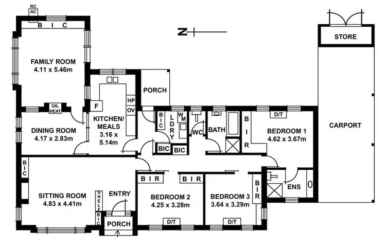 Floorplan of Homely house listing, 7 Rentoul Avenue, Netherby SA 5062