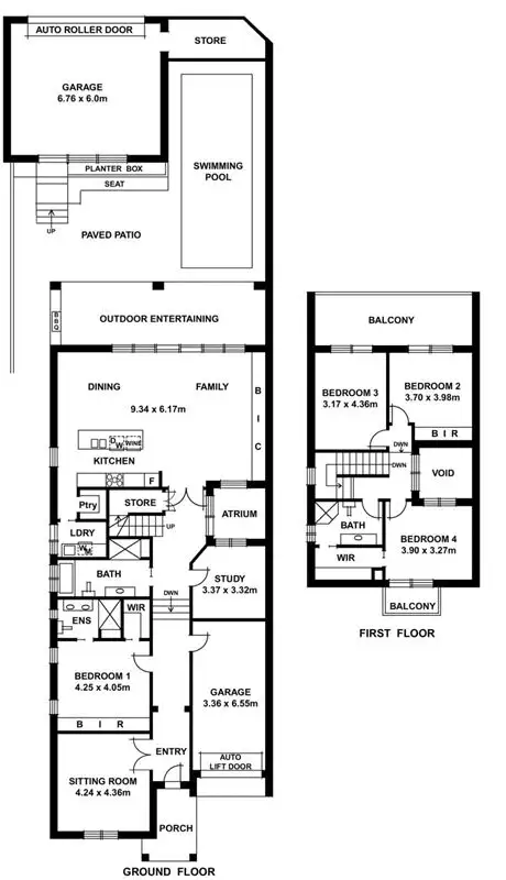 Floorplan of Homely house listing, 20A Collingwood Avenue, Hazelwood Park SA 5066