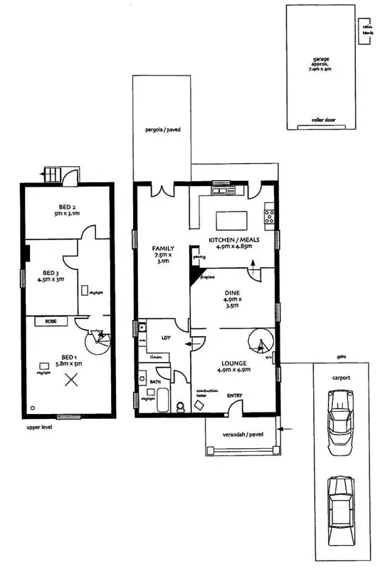 Floorplan of Homely house listing, 4 Main Street, Lobethal SA 5241