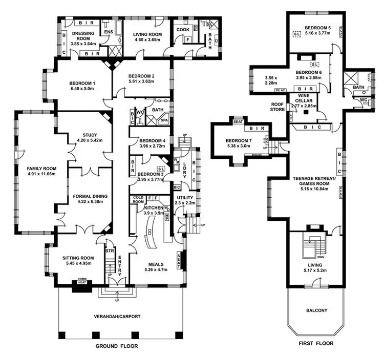 Floorplan of Homely house listing, 16 Galway Grove, Tranmere SA 5073