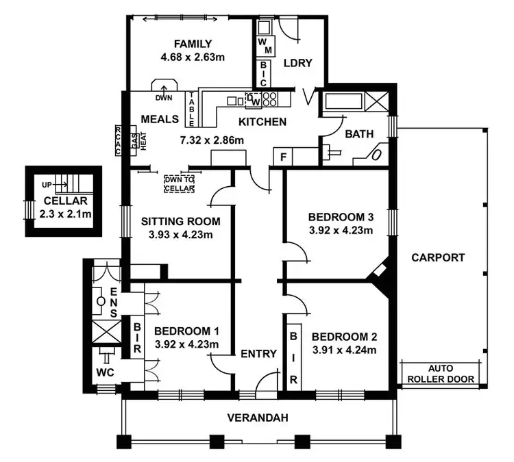 Floorplan of Homely house listing, 82 Mills Street, Clarence Park SA 5034