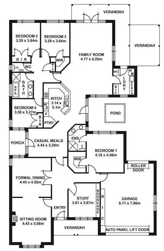 Floorplan of Homely house listing, 3 Coreega Avenue, Springfield SA 5062