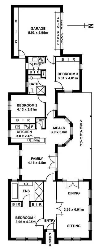 Floorplan of Homely house listing, 2/15 L\'Estrange Street, Glenside SA 5065