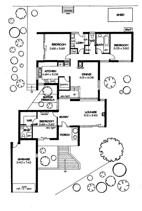 Floorplan of Homely house listing, 8 George Street, Hawthorn SA 5062