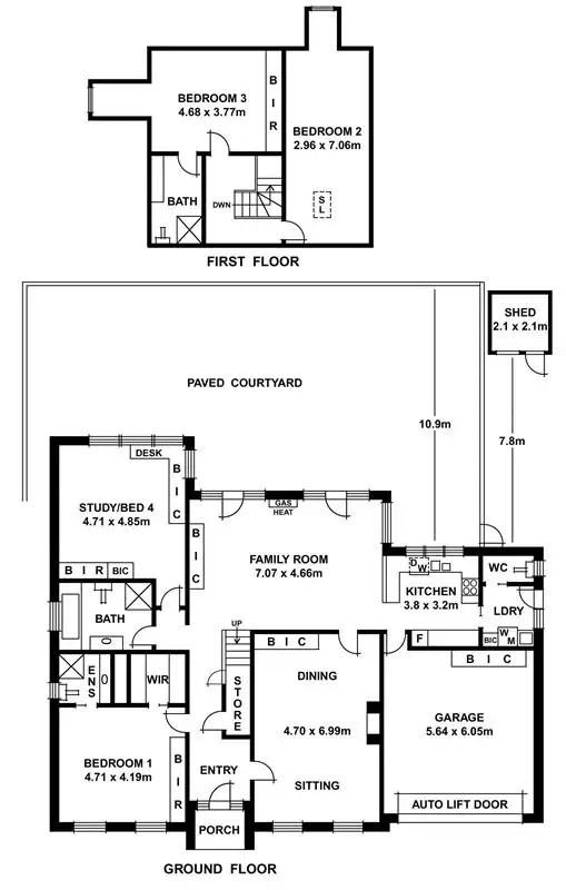 Floorplan of Homely house listing, 6A View Road, Walkerville SA 5081