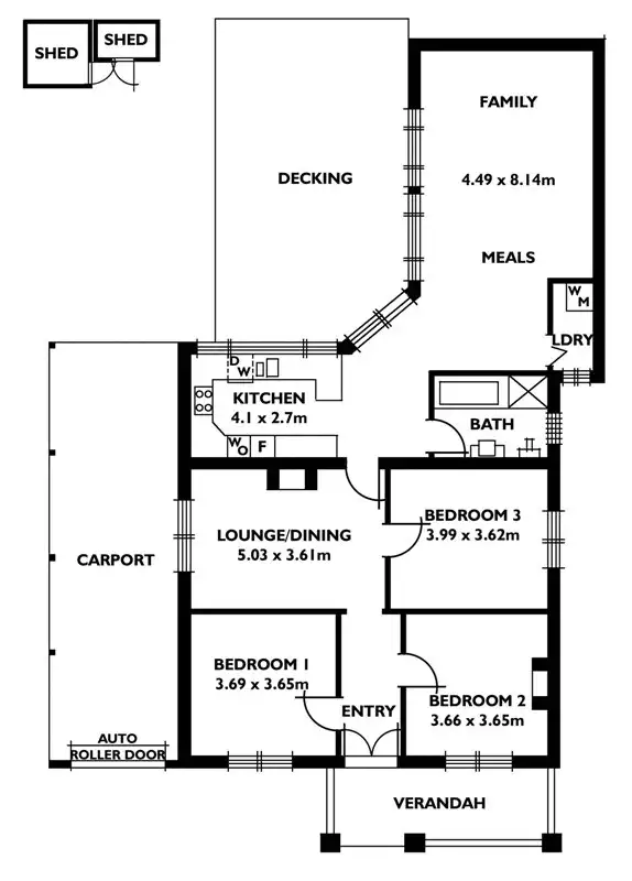 Floorplan of Homely house listing, 2 Olive Road, Maylands SA 5069