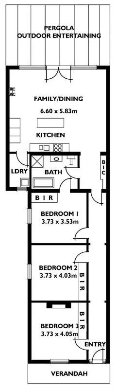 Floorplan of Homely house listing, 28 Dover Street, Maylands SA 5069