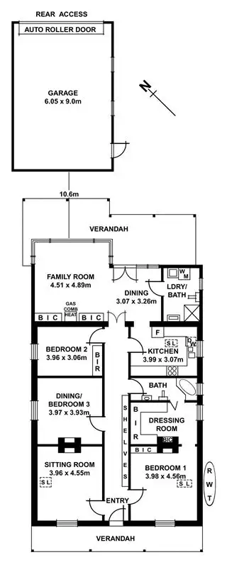 Floorplan of Homely house listing, 169 Stephen Terrace, Walkerville SA 5081