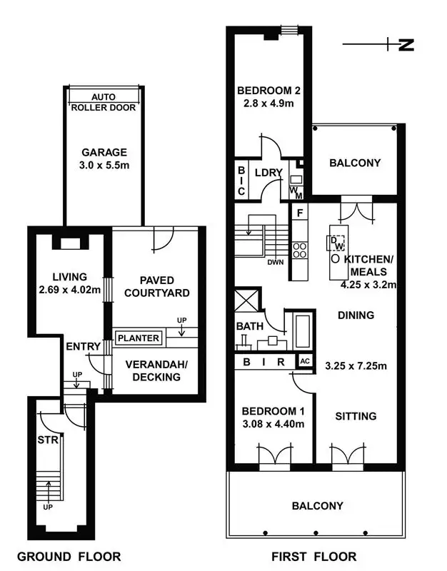 Floorplan of Homely terrace listing, 6/154-160 Prospect Road, Prospect SA 5082