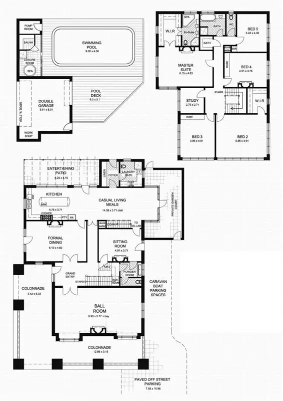 Floorplan of Homely house listing, 1A Claremont Avenue, Netherby SA 5062