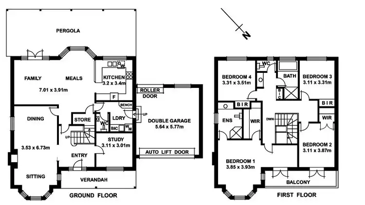 Floorplan of Homely house listing, 24 River Drive, Athelstone SA 5076