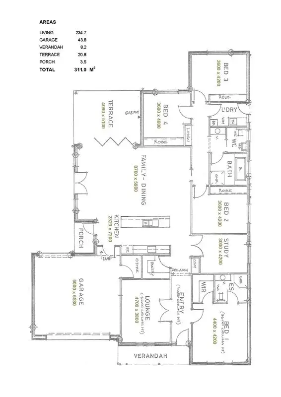 Floorplan of Homely house listing, 9 Booroo Street, Joslin SA 5070