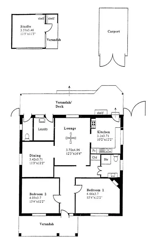 Floorplan of Homely house listing, 16 Morcomb Street, Stepney SA 5069