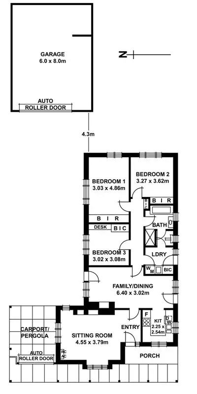 Floorplan of Homely house listing, 14 Arnold Street, Kingswood SA 5062
