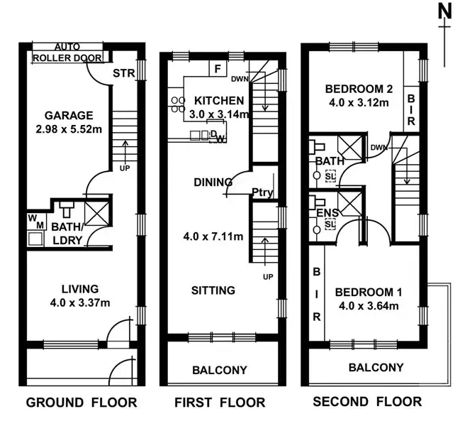 Floorplan of Homely house listing, 7/112 Gilbert Street, Adelaide SA 5000