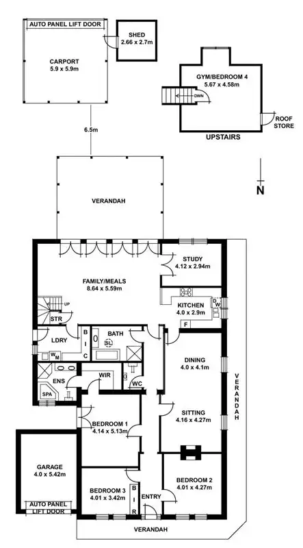 Floorplan of Homely house listing, 9 Boffa Street, Goodwood SA 5034