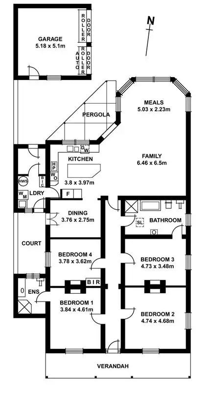 Floorplan of Homely house listing, 58 Molesworth Street, North Adelaide SA 5006