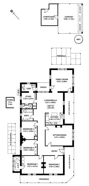 Floorplan of Homely house listing, 31 Harrow Road, St Peters SA 5069