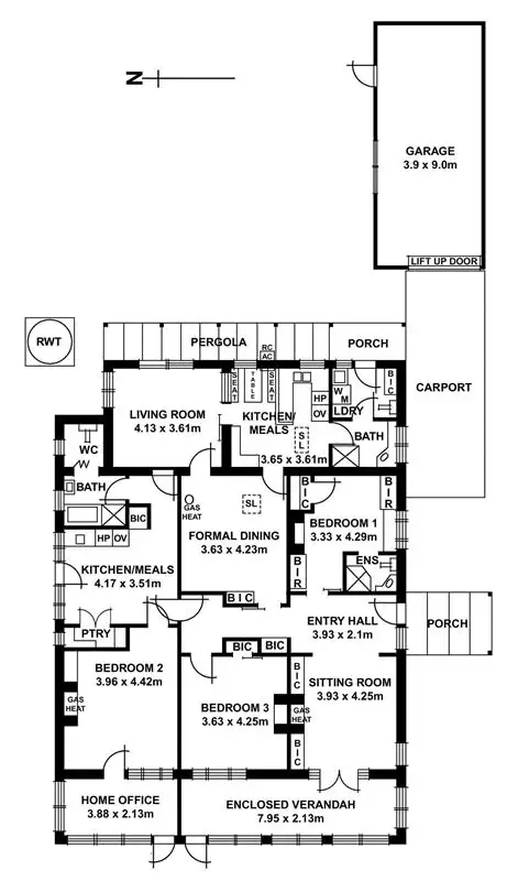 Floorplan of Homely house listing, 32 Stuart Road, Dulwich SA 5065
