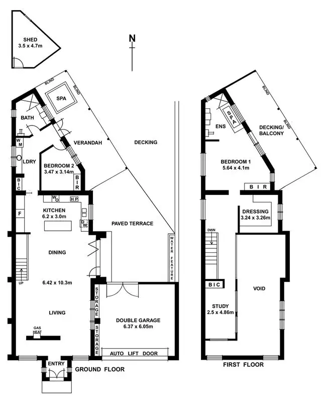 Floorplan of Homely house listing, 84A Mitchell Street, Millswood SA 5034