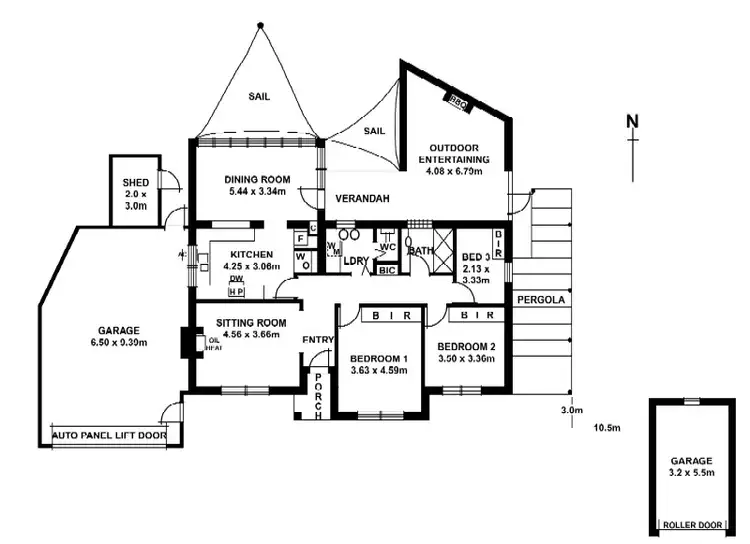 Floorplan of Homely house listing, 65 Weaver Street, Edwardstown SA 5039