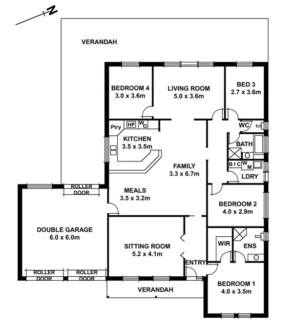 Floorplan of Homely house listing, 60A Fourth Avenue, St Peters SA 5069