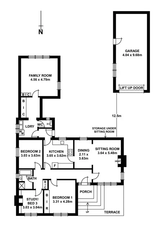 Floorplan of Homely house listing, 34 Craighill Road, St Georges SA 5064