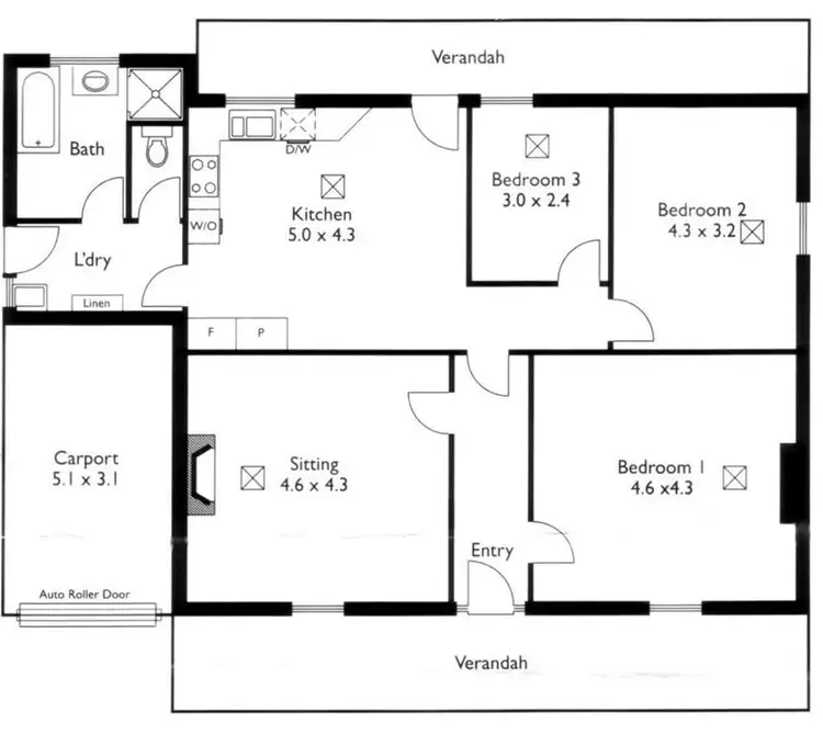 Floorplan of Homely house listing, 85 Rose Terrace, Wayville SA 5034