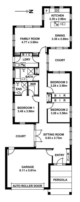Floorplan of Homely house listing, 70A Dorene Street, St Marys SA 5042