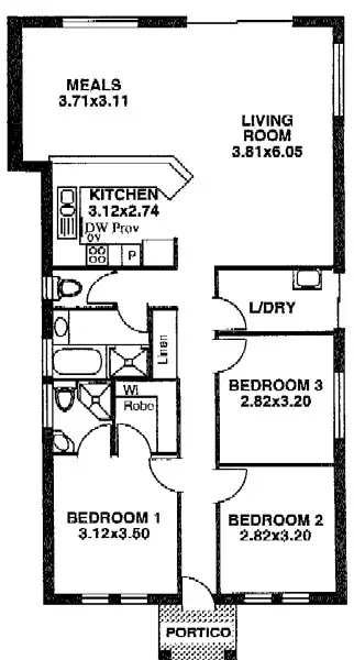 Floorplan of Homely house listing, 1B Winifred Avenue, Glandore SA 5037